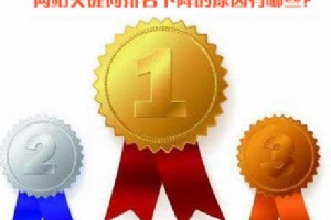 【SEO優化】網站關鍵詞排名下降的原因有哪些？